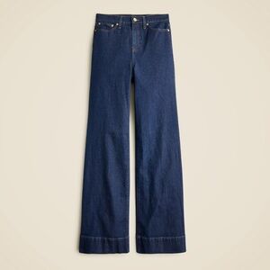 J. Crew Women's High-Rise Denim Trouser Jeans - Blue